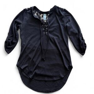 M.FASIS Women's Black Blouse SIZE S